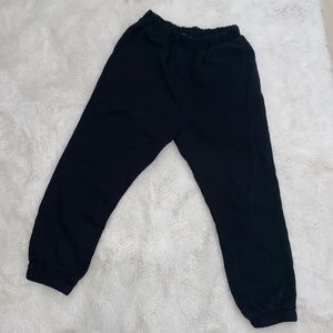 Zara black sweatpants